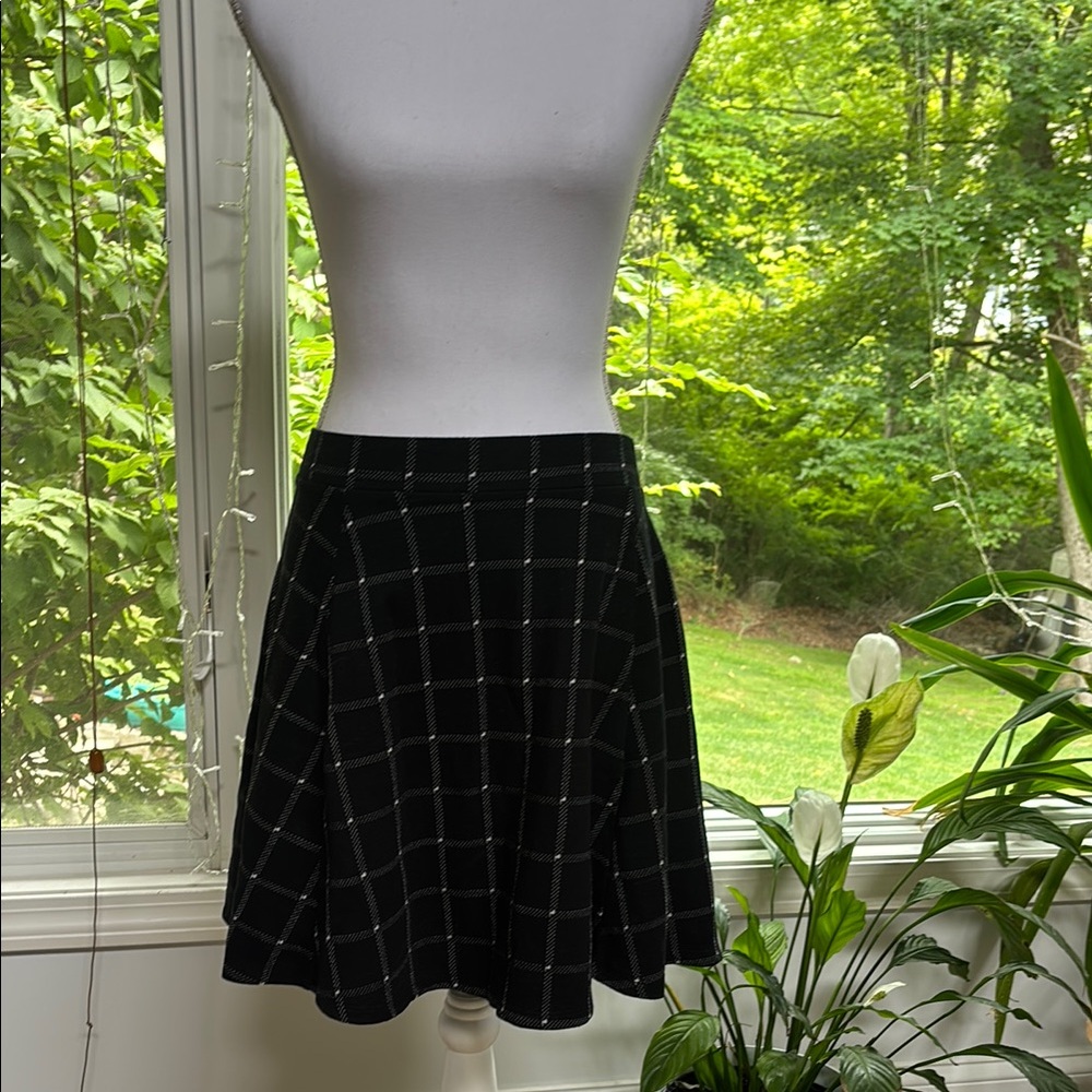Divided Black and White Skirt